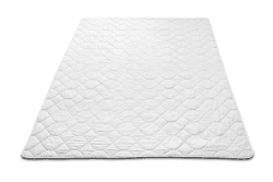 Böhmerwald Natur Wildseidendecke, allergikergeeignet, 100% Wildseide, Füllgewicht: 550gr., Wärmeklasse: leicht, Größe: 135x200 cm, OEKO-TEX STANDARD 100, Weiß 135 x 200 cm Seide Single
