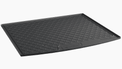 Rubbasol (Gummi) Kofferraumwanne kompatibel mit Seat Ateca 2016- (Höhe Ladeboden), Schwarz