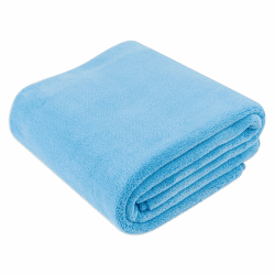 Amazon Basics – Mikrofasertücher für Autos, Reinigungstuch, 63.5 x 91.4 cm, blau