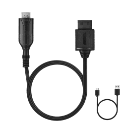 AXFEE Wii auf HDMI Konverter, Neuer All-in-One Wii zu HDMI Konverter mit Wii-Eingangskabel & HDMI-Ausgangsanschluss HD 1080P Video Audio Adapter, für Nintendo Wii, alle Wii-Anzeigemodi #3 Wii auf HDMI