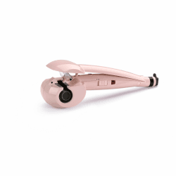 BaByliss Rose Blush Curl Secret Auto-Curler, aus Kunststoff, automatischer Lockenstab mit 2 Temperaturstufen, Rosa, 10.1 x 3.3 cm, 2664PRE