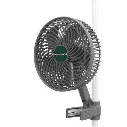 MARS HYDRO Upgrade M6 Clip Ventilator Grow Oszillierend Leise Klein for Growzelt, 10 Geschwindigkeitsstufen, Grow Ventilator Oszillierend Klemmbar Mini Fan für growzelt, APP/WiFi Steuerung 1PCS