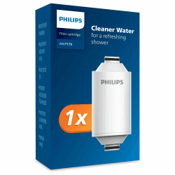 Philips Wasser-Duschfilterkartusche, entfernt Chlor und Verunreinigungen, Filtrationskapazität: 50.000 l Shower Filter Cartridge Filter Cartridge