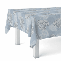 Martina Home Wachstuch-Tischdecke, SIL, Blau, 100 x 140 cm Blau 100X140 CM