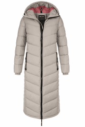 Sublevel Damen Mantel Winterjacke warme Jacke Outdoorjacke mit Kapuze sportlicher Damen Mädchen Parka S M L XL XXL M Langer Mantel Slategrey
