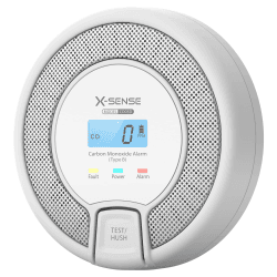 X-Sense CO Melder mit Digitalanzeige, Kohlenmonoxidmelder, Akkurater Sensor mit 10-Jahren Lebensdauer, Batterie Austauschbar, Zertifiziert nach EN 50291, CO03D Standalone Standalone Ohne Funkvernetzung
