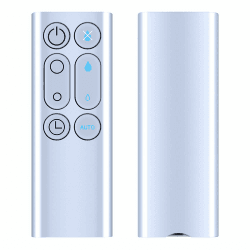 TCNOUMT Neu Fan Fernbedienung Kompatibel mit Dyson AM10 Luftbefeuchter Lüfter 303117-01 966569-06, Nicht Metall, Silber