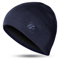 HASAGEI Mütze Warm Fleece Mützen Wintermütze Strickmütze Winter Beanie Mütze für Herren und Damen für Outdoor Sports 44-54 Blau