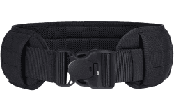 OneTigris Taktischer Gürtel mit Abnehmbaren dicken Pad Battle Belt, 1000D Nylon L Schwarz-1