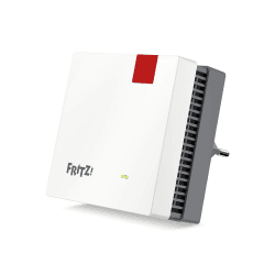 AVM Fritz!Repeater 1200 AX (Wi-Fi 6 Repeater mit Zwei Funkeinheiten: 5 GHz-Band (bis zu 2.400 MBit/s), 2,4 GHz-Band (bis zu 600 MBit/s), deutschsprachige Version) Wi-Fi Repeater Single