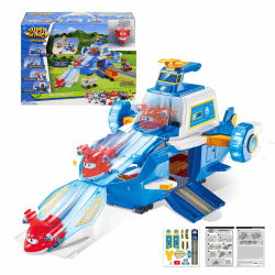 Super Wings Weltflugzeug Spielset EU74083, bunt Jett