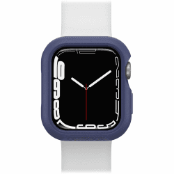 OtterBox All Day Bumper für Apple Watch Series 9/8/7-41mm, stoßfeste, sturzsichere, schlanke Schutzhülle für Apple Watch, schützt den Display und die Kanten, Dunkelviolett Apple Watch Series 9/8/7 - 41mm Dunkelviolett
