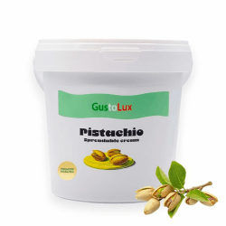 Pistaziencreme - 500g 40% Pistazien aus Sizilien - Pistazien-Streichcreme - Brotaufstrich - Pistazienaufstrich - Süßer Geschmack - Pistaziencreme dubai schokolade 500 g (1er Pack) 40%