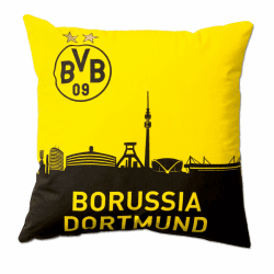 Borussia Dortmund BVB Kissen Skyline one size