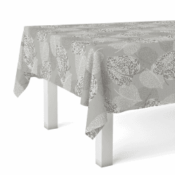 Wachstuch-Tischdecke, SIL, 260 x 140 cm, Grau Grau 260X140 CM
