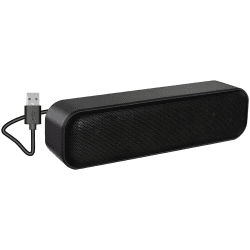 YYV Mini PC Soundbar Lautsprecher, Computer Lautsprecher USB Lautsprecher für Pc, Computer, Desktop, Laptop, Notebook, Tragbarer PC Lautsprecher Plug and Play