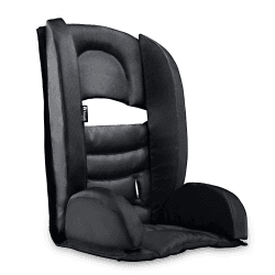hauck Sitzverkleinerer für Fahrradanhänger Dryk Duo & Dryk Duo Plus, für Kinder ab 6 Monate, Geeignet für 5-Punkt-Gurt, Stabile Seiten Weiche Polsterung (Black)