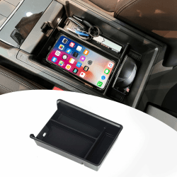 DBREAKS Mittelkonsole Aufbewahrungsbox, Mittelarmlehne Handbremse Organizer, Tray Handschuhfach Armlehne, Mittelkonsole Storage Box Console Organizer, Kompatibel mit VW UP/Seat MII/Skoda Citigo VW UP /Seat Mii /Skoda Citigo