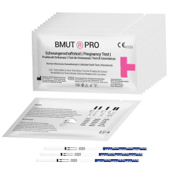 10x ultraempfindlicher Schwangerschaftstest HCG 10miu/ml - Frühtest - Schwangerschaftsfrühtest - Teststreifen für Urin 10 stück (1er Pack)