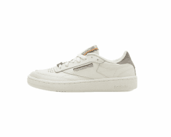 Reebok Herren Club C 85 Sneaker 45.5 EU Chalk Ash Ter