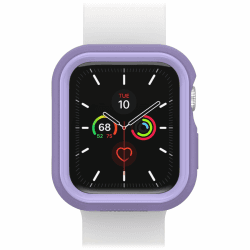 OtterBox Watch Bumper für Apple Watch Series SE (2nd/1st gen)/6/5/4-44mm, stoßfeste, sturzsichere, schlanke Schutzhülle für Apple Watch, schützt den Display und die Kanten, Lila Lila Series SE/6/5/4 - 44mm