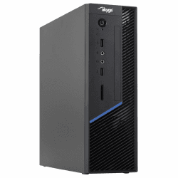AKYGA SFF Gehäuse AK-202-01BK für Nettop-Computer/Multimedia-Zentrum/USB 3.0 / SD/DVD Slim/Keningston/ohne PSU