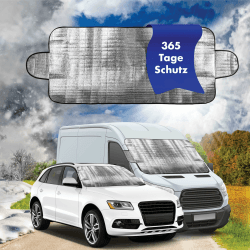 Walser Frontscheibe Abdeckung Auto S, Frostschutz Auto Frontscheibe, Scheiben Abdeckung Auto Winter, Autoabdeckung Winter, Frontscheibenabdeckung Winter, Scheibenabdeckung Auto Winter 200x70 cm S: 200x70 cm - NEUES MODELL 2024