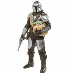 Star Wars Hasbro Galactic Action Mandalorian and GROGU, F51945E1, Multi