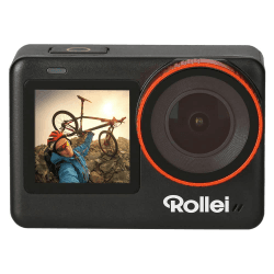 Rollei Actioncam one - Die Neue 4K Action-Cam mit 60FPS, 5 Meter Wasserdicht, ohne Gehäuse, 30 Meter mit Gehäuse und umfangreichen Zubehör Action ONE