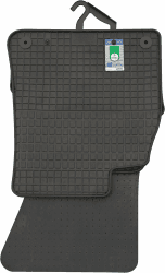 PETEX 14510 Gummimatten für passend für A6 ab 43282 / A7 ab 43132 / A6 Avant ab 43344 schwarz 4-teilig