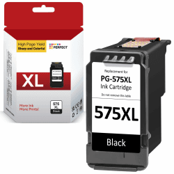 Neiber PG-575XL Schwarz Wiederaufbereitet Druckerpatronen Kompatible für Canon 575 XL, PG-575 Schwarz Kompatible für Canon PIXMA TS3550i TS3551i TS3750i TR4750i TR4751i Drucker (1er-Pack)