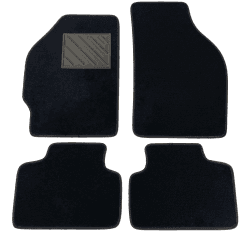 Fußmatten für FIAT Punto II 188 von 1999 bis 2010 (auch Classic), passgenau, rutschhemmend, Absatzschoner aus verstärktem Gummi