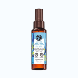 Yves Rocher BRUME PARFUMEE Parfümiertes Duftspray - Körper- und Haarspray - Mit Duft von Wildalge & Meerfenchel - 100 ml Frisch