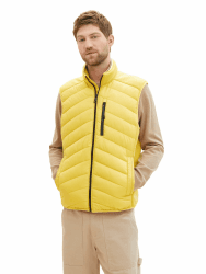 TOM TAILOR Herren Weste L 11657 - Primerose Yellow
