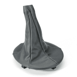 1neiSmartech Schaltsack aus PU-Leder, grau, komplett mit Schalthebel, kompatibel mit Fiat Panda 2003–2012 Fiat 500 500C 2007–2013 Oem 71775051