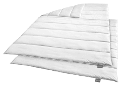 Traumnacht Green Bettdeckenset - zwei Ganzjahresbettdecken 135x200 cm, nachhaltiges Steppbett mit Bezug aus Microfaser, produziert nach deutschem Qualitätsstandard Ganzjahres Deckenset (2er Set) 135 x 200