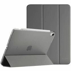 ProCase Hülle für iPad Air 11 Zoll M2 2024/ iPad Air 5. Generation 2022/ iPad Air 4. Generation 2020 10.9 Zoll, 11" iPad Air (M2) Schutzhülle Smart Case Cover für iPad Air 11 / Air 5 / Air 4 -Grau