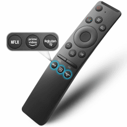 Universal-Fernbedienung für Samsung TV, Ersatzfernbedienung für Samsung TV QLED UHD SUHD HDR LCD LED HDTV Rahmen Curved 4K 8K 3D Smart TVs