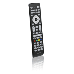 Philips SRP2018/10 – Universal-TV-Fernbedienung, 8-in-1-Controller, Smart-Taste, IR-Codes bis zu 8000 Codes, einfache Einstellung, Schwarz (Generalüberholt)