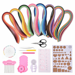 Yosoo 960 Streifen 3mm / 5mm Papier Quilling DIY Fertigkeit-Installationssatz-Brett-Form-Kräuselung-Kamm-Werkzeuge (Size : Paper Width: 3mm)