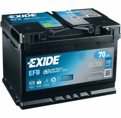 Exide Akumuliatorius 70 Ah 720 A EN 12V