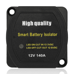 12V 140Amp Dual Battery Isolator Dual Battery Controller Dual Battery Switch für RV Yacht