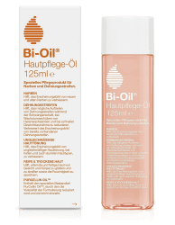 Bi-Oil Hautpflege-Öl | Spezielles Hautpflegeprodukt | Hilft bei Dehnungsstreifen und Narben | Hilft bei trockener Haut und bei ungleichmäßiger Hauttönung | 125 ml 125 ml (1er Pack) Single