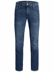 JACK & JONES Male Slim Fit mit geradem Bein Plus Size JJITIM JJORIGINAL CB 814 NOOS PLS Slim Fit mit geradem Bein 42W / 34L Blue Denim