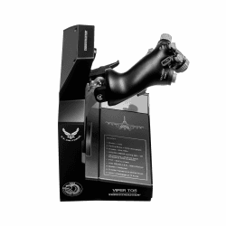 Thrustmaster Viper TQS für PC, Schubhebelquadranten-System aus Metall, Hall-Effekt-Präzision, 21 Aktionstasten, 5 Achsen, Ikonische Chaff/Flare-Funktionen, Lizenziert von der U.S. Air Force