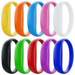 USB Sticks 4GB USB 2.0 Speicherstick Armband 10 Stück Uflatek Memory Stick Bunt Flash Drive Tragbar Flash Laufwerk Neuheit USB-Stick 4 GB Externer Datenstick für Geschenke