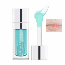 Qwesure Xixi Feuchtigkeitsspendendes Lippenöl LipGloss - Glasur Transparenter Glanz Tootsie Lip Honey Volumising Langanhaltender Lippenöl-Lippenstift 17