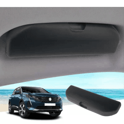 GAFAT Kompatibel mit Peugeot 3008 5008 2016-2023 2024 Sonnenbrillenhalter Brillenetui, 3008 GT 2024 Aufbewahrungsbox Organizer, Peuge0t 3008 Zubehör [OEM Original] (Schwarz) OEM-Original schwarz