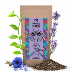 Bio Guayusa Tee GUAYUSA PACHAMAMA Lavanda 250 g natürliche Stimulation ohne Stöckchen ohne Zusatzstoffe
