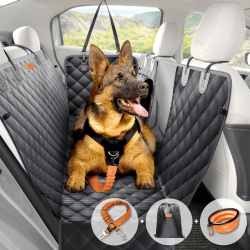 PetKing Premium Hundedecke Auto Rückbank Hund Rücksitz Autodecke Autoschondecke Rücksitzschoner Rückbankschoner Autoschutzdecke (Hammock Premium Cover)